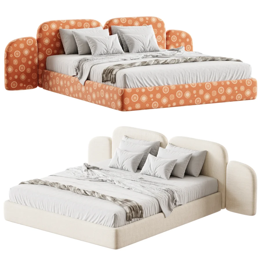 Modern Double Bed - Image 1