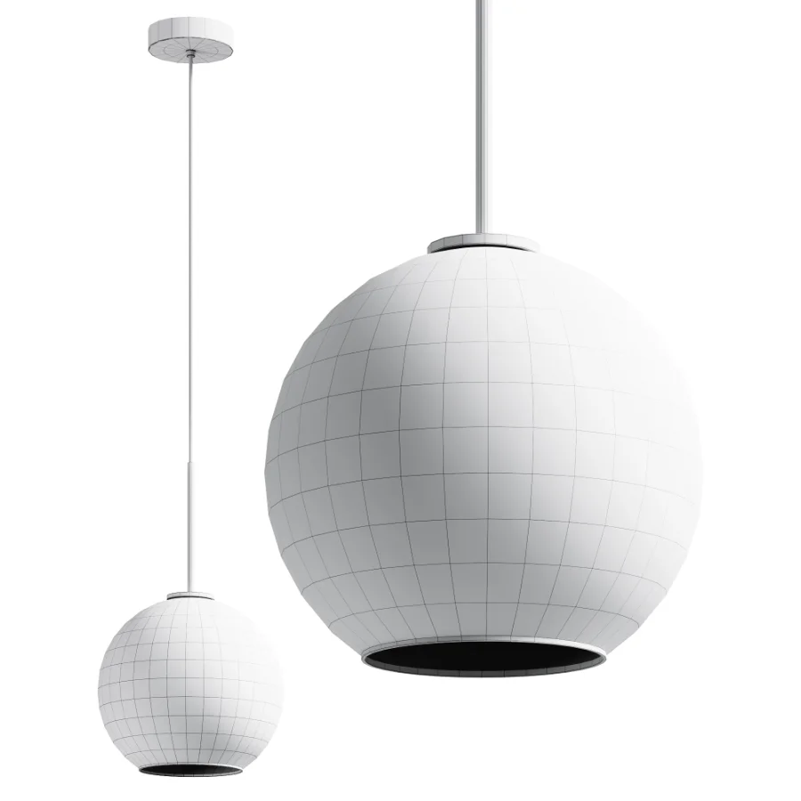Modern Cognac Glass Pendant Light - Image 4