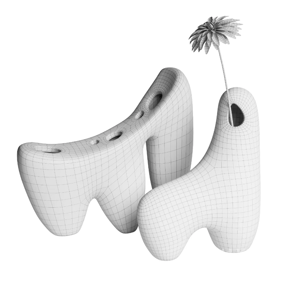 HĒrd 02 & 03 Ceramic Vase by Andrei Clontea STUDIO - Image 2