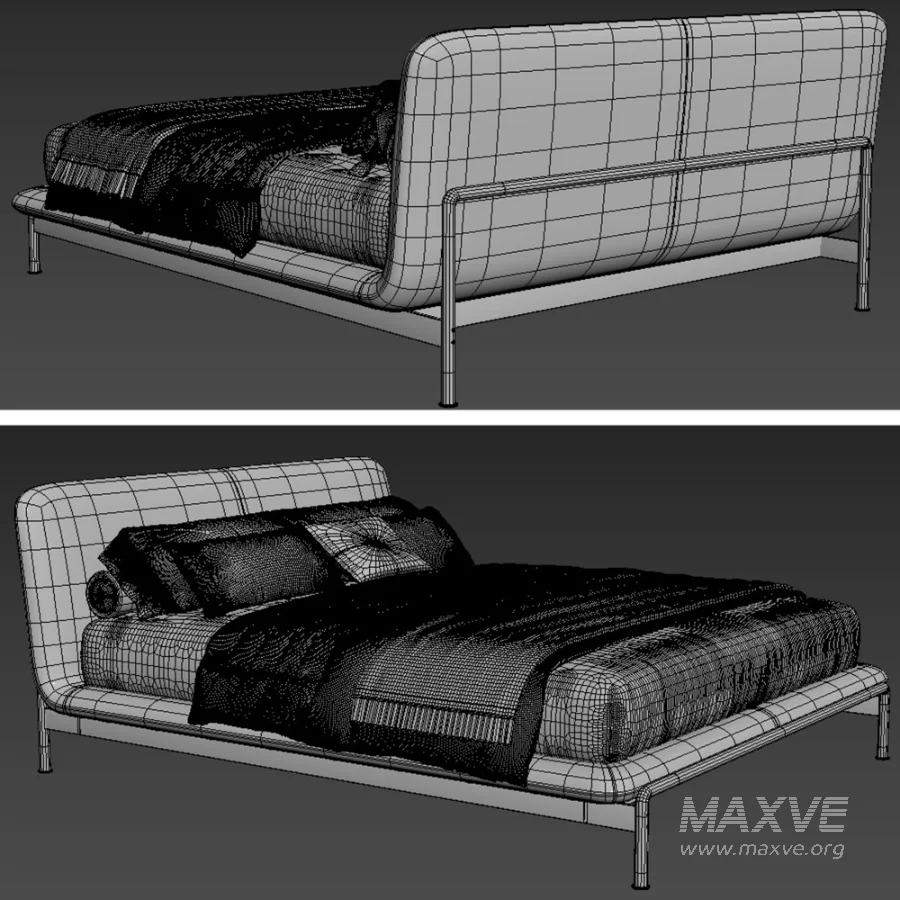 Esosoft Bed 180 - Image 3