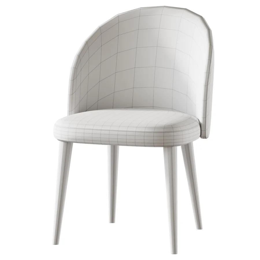 Timon upholstered dining chair - Image 6