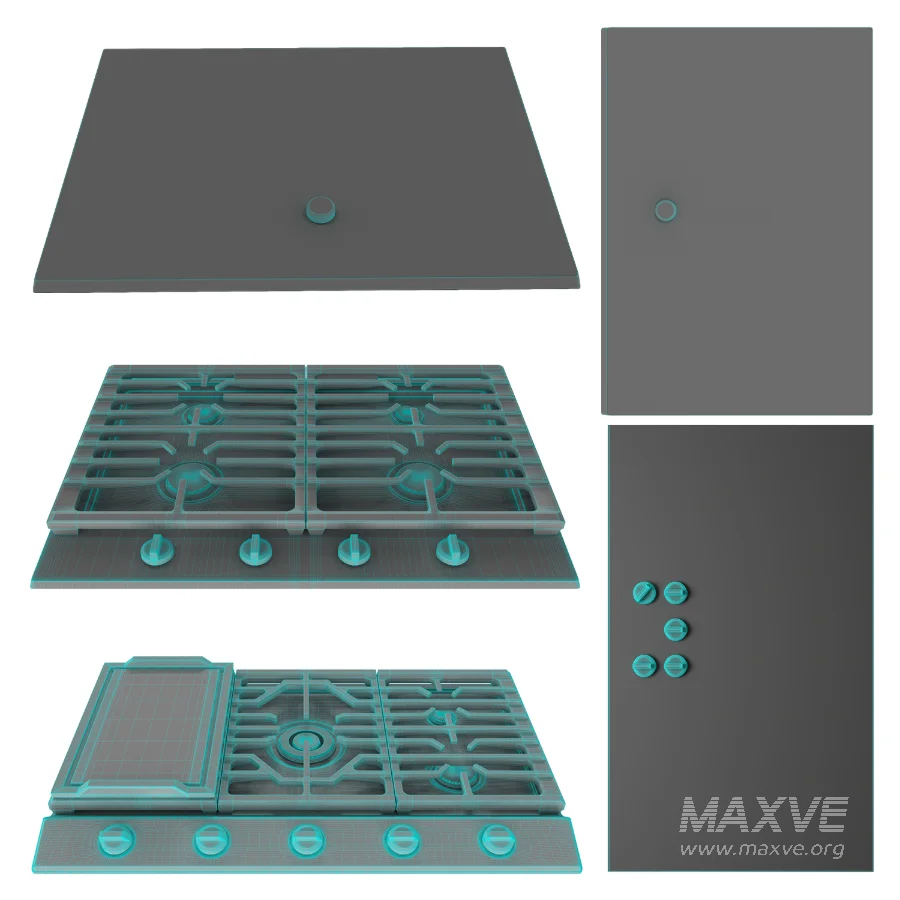 Samsung Kitchen Appliances Set 04-Cooktops - Image 6