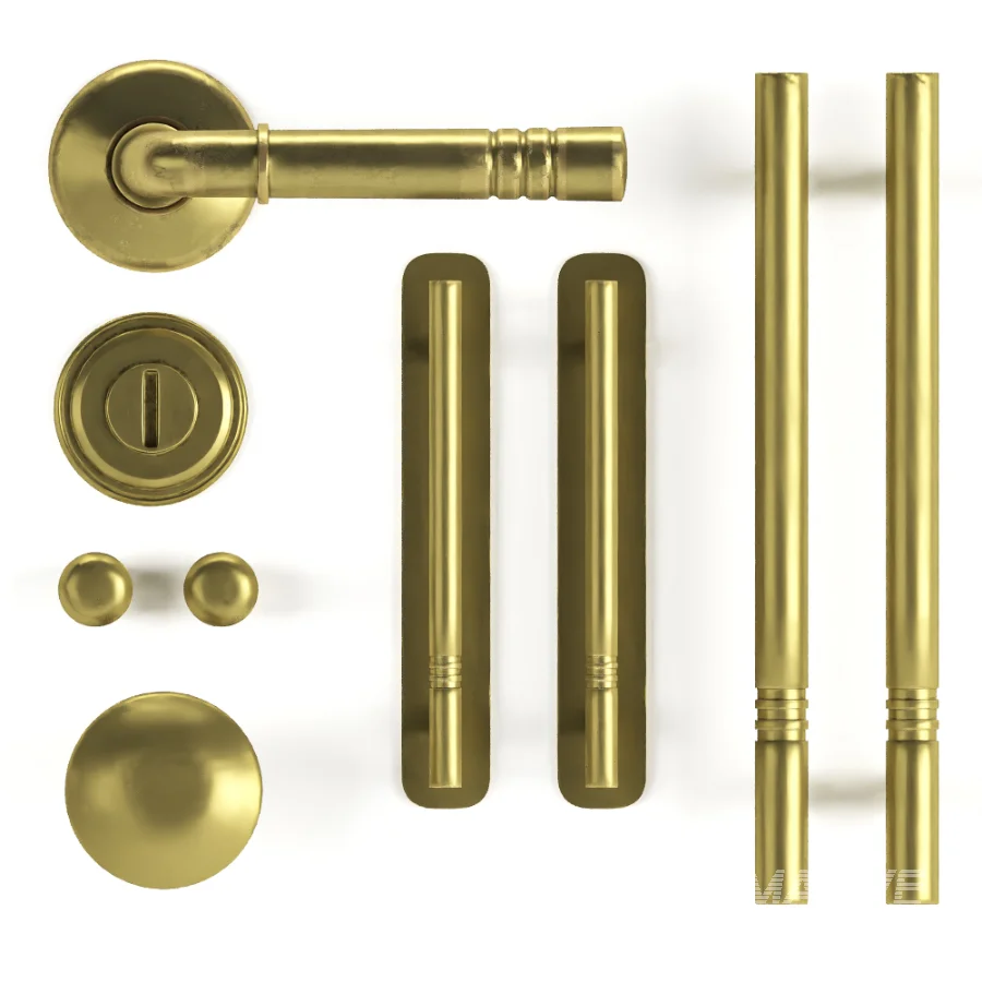 Iron Door Hardware Collection 04 - Image 3