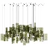 Propellor Cumulus White Chandelier Collection - Thumbnail 1