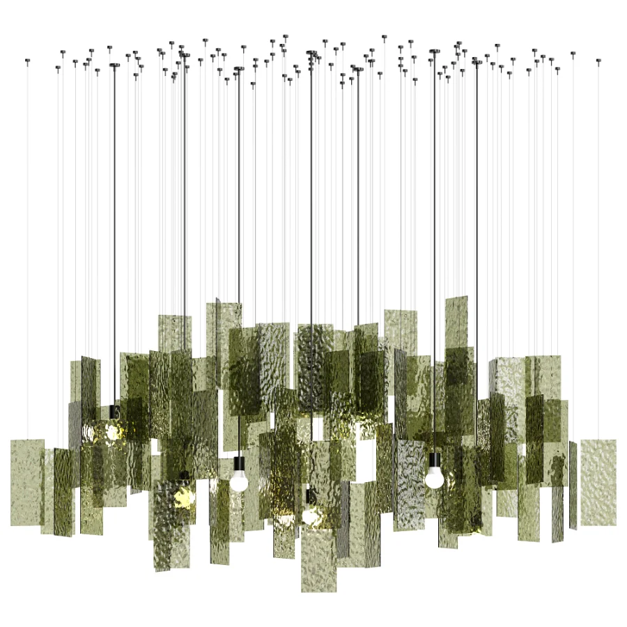 Propellor Cumulus White Chandelier Collection - Image 1