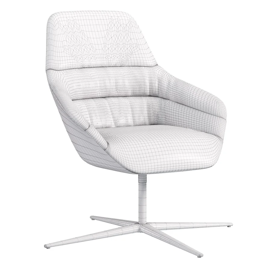Kyo Lounge Walter Knoll Armchair - Image 3