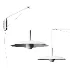 Cruz Minimalist Adjustable Plug In Wall Sconce - Thumbnail 4
