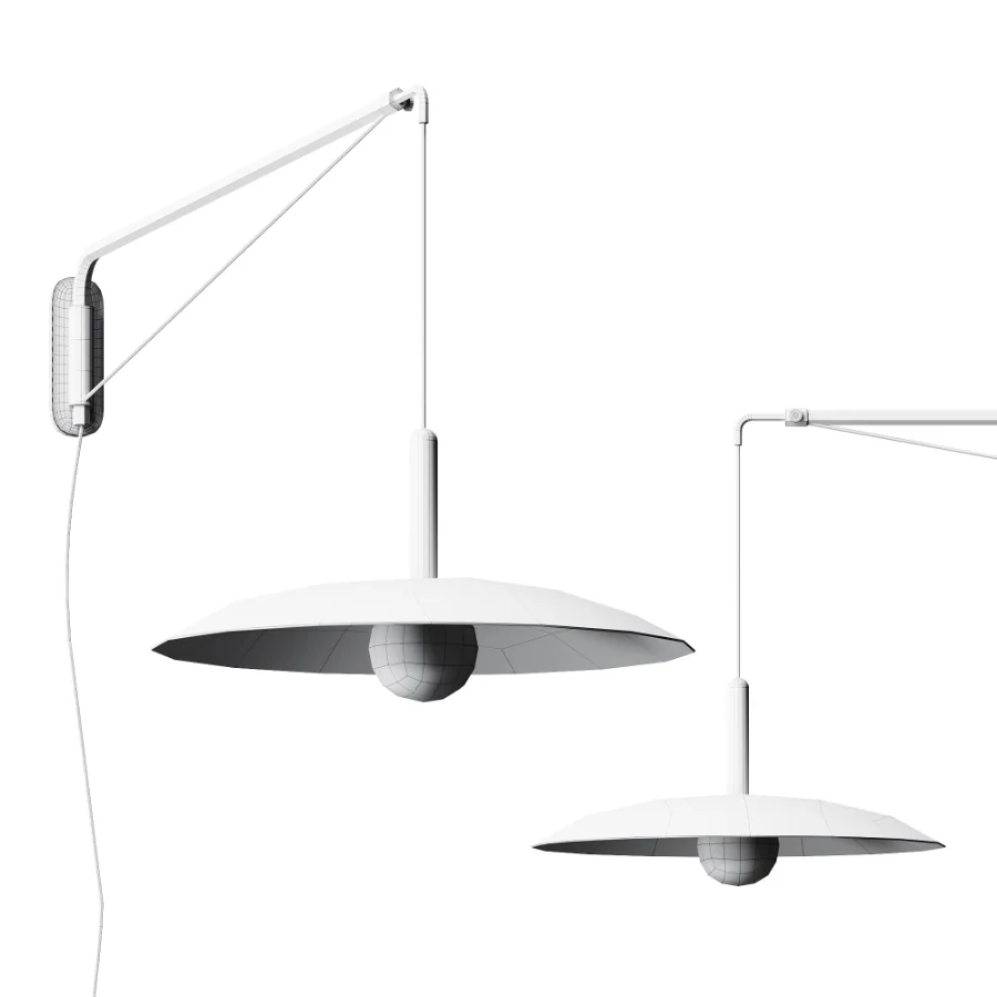 Cruz Minimalist Adjustable Plug In Wall Sconce - Image 4