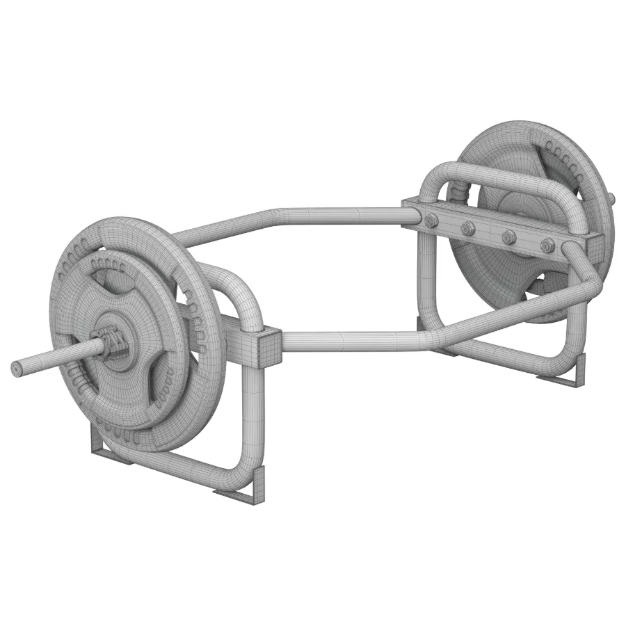 Mirafit Standard Black Trap Bar - Image 6