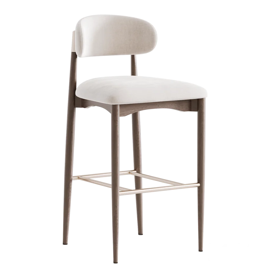 Bradley Bar Stool Natural Oak - Image 1