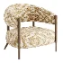 Santi Wood Accent Chair - Thumbnail 5