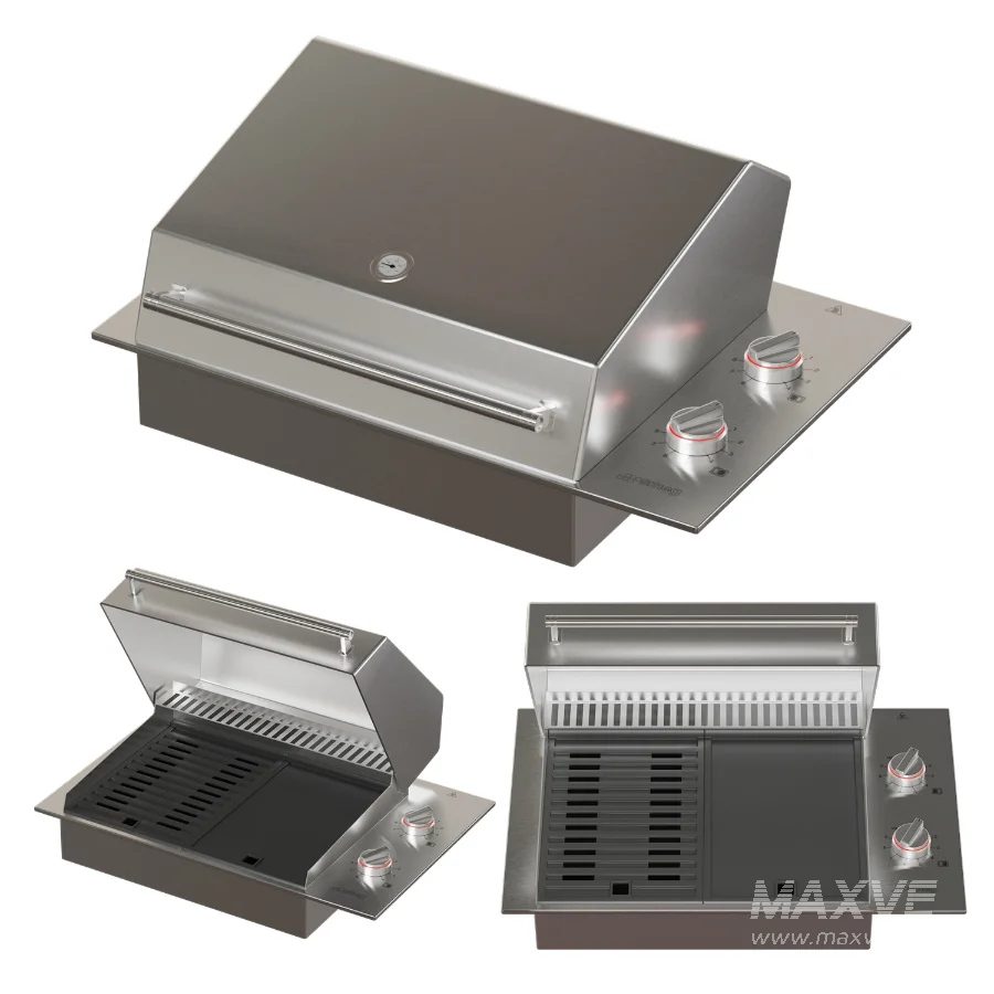 SMEG Electric Barbecue – 90cm – 120cm - Image 2