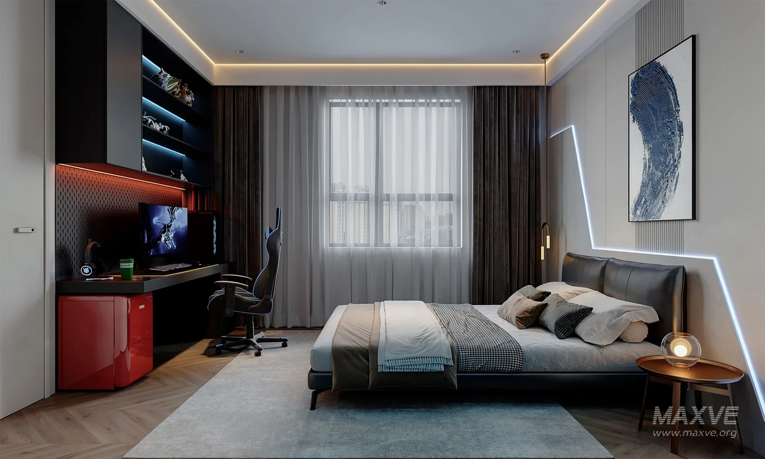 Modern bedroom - Image 1
