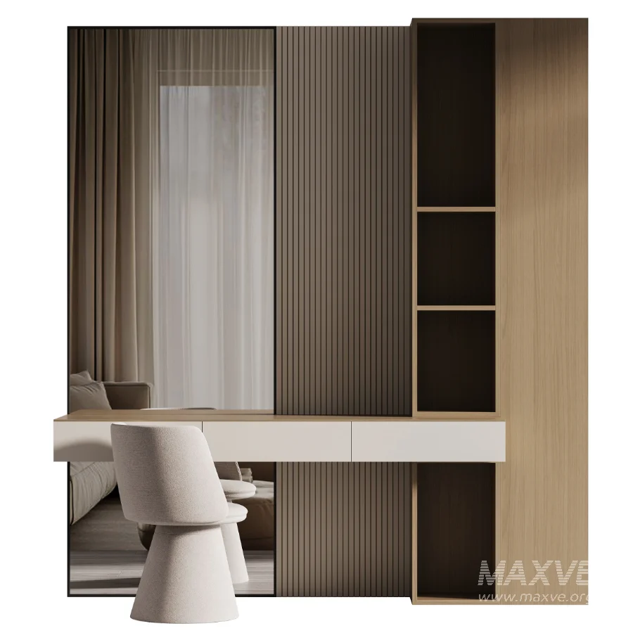 Modern Decorative Wall Storage Unit - Image 1