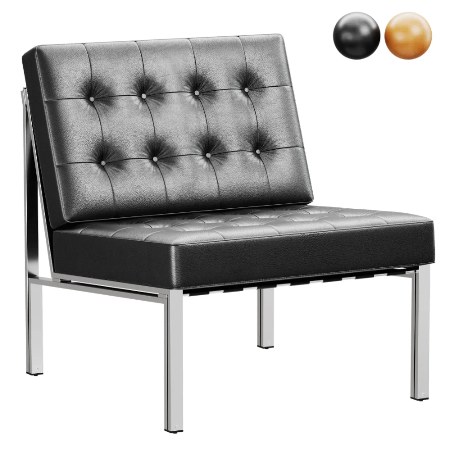 Armchair De Sede KT 221 in black upholstery by Kurt Thut - Image 2