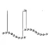 Creative Necklace String White Ball LED Pendant Lights - Thumbnail 4