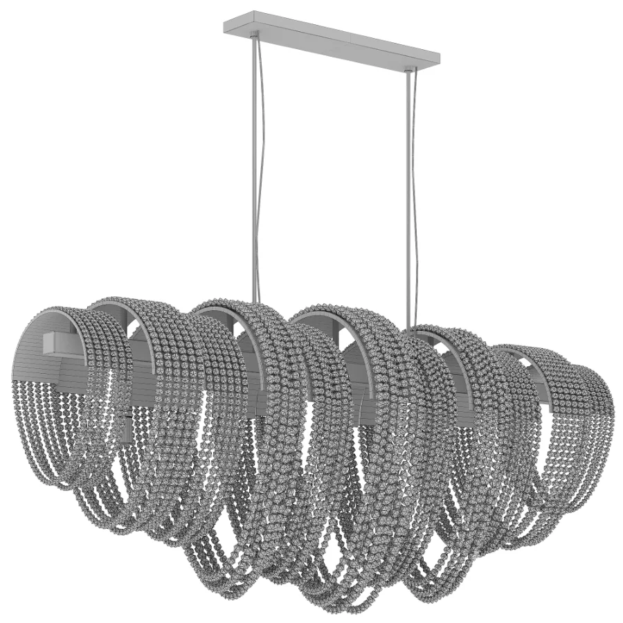 Tassel Crystal Chandelier set3 - Image 5