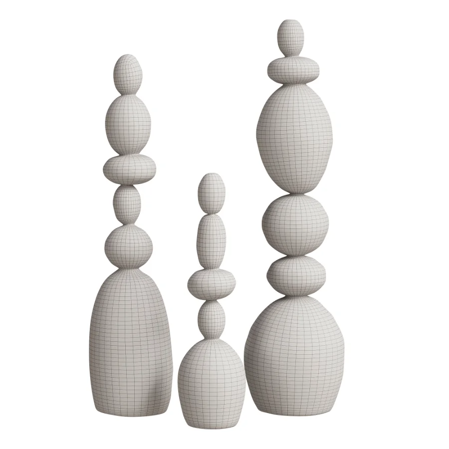 Floor Sculpture Set - Image 1
