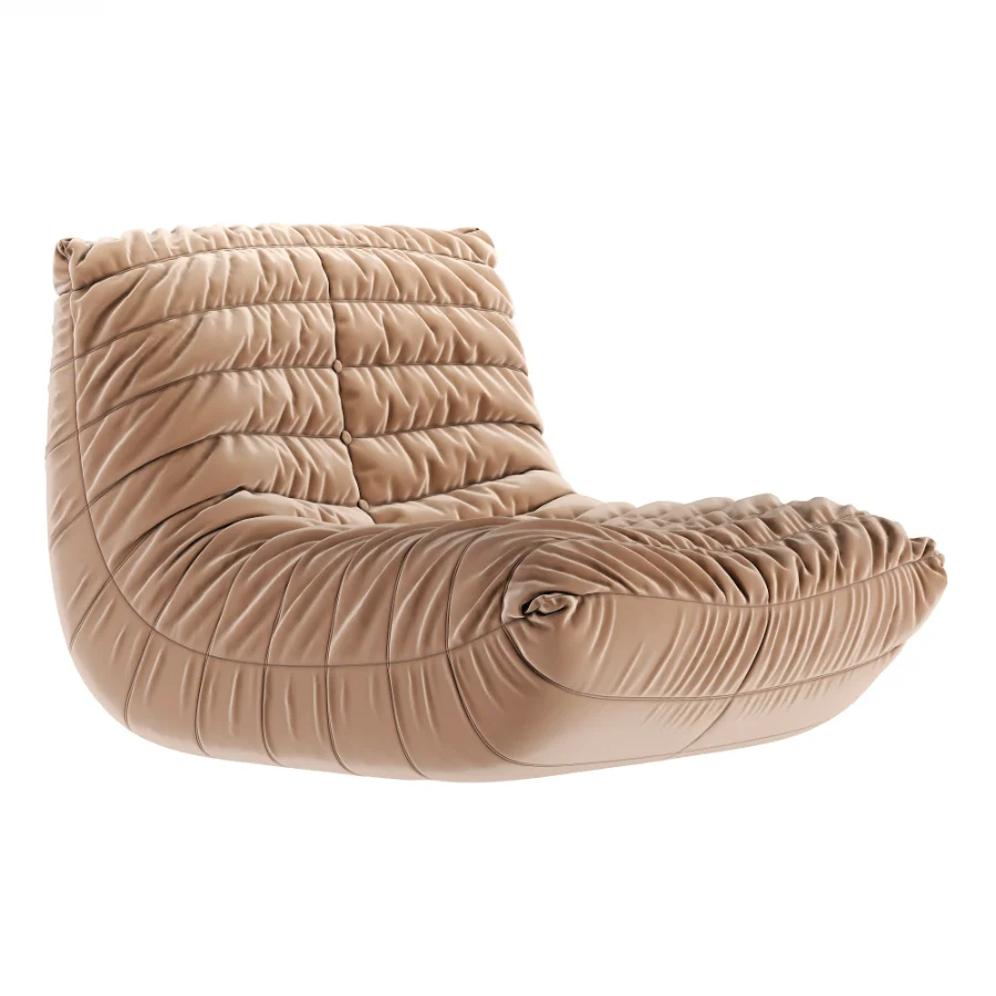FRAMELESS CHAIR COCOON CHAIR GRAY - Image 1