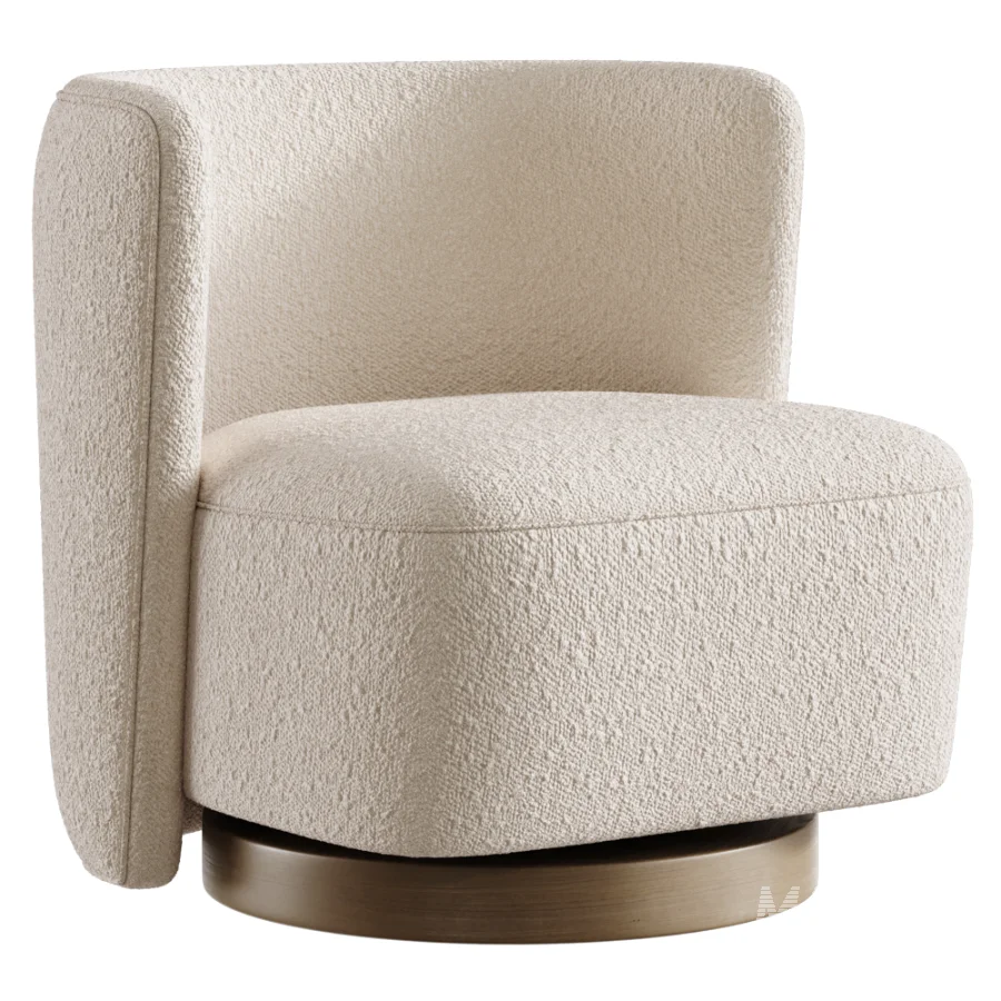 On The Swivel Accent Chair - Image 3