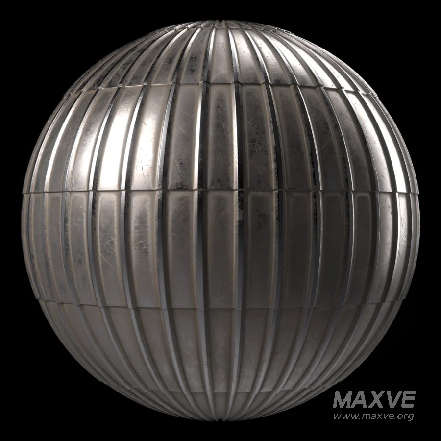 D250 Metal Roofing – Pbr 4k Seamless - Image 1