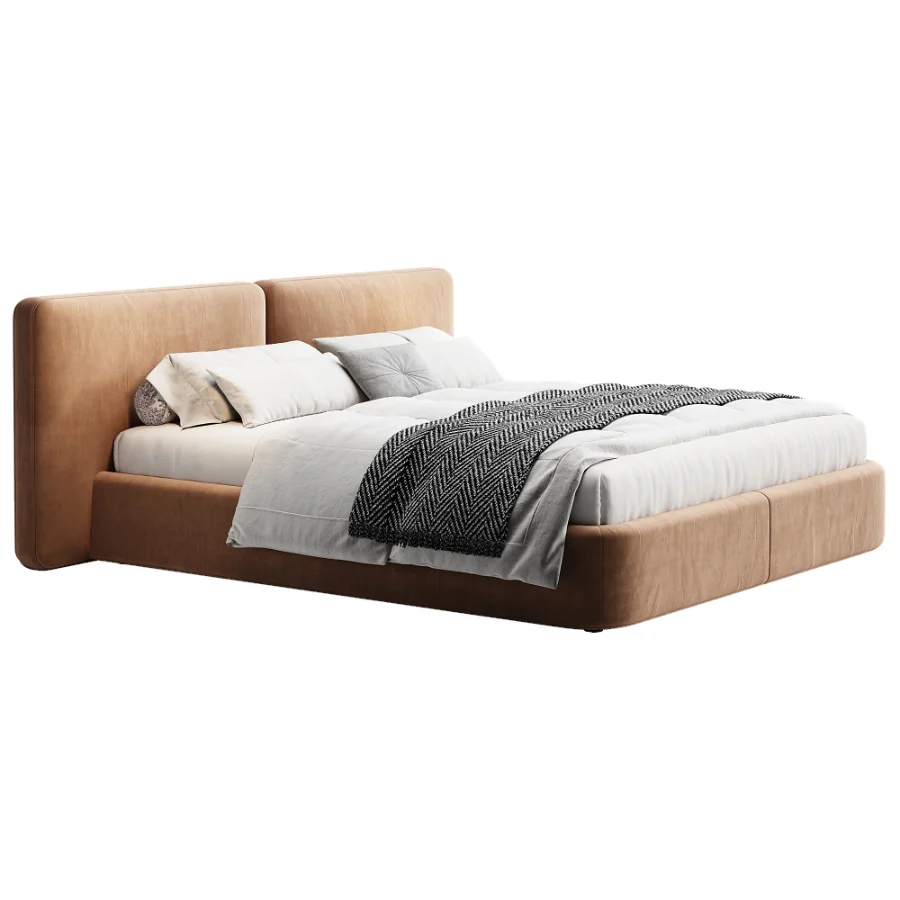 Tadao Double Bed By lavsit - Image 2