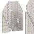 El trenzado Magico Decorative Partition - Thumbnail 4