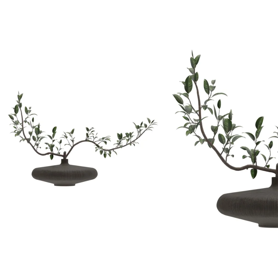 bouquet of plant decor-set001 - Image 2
