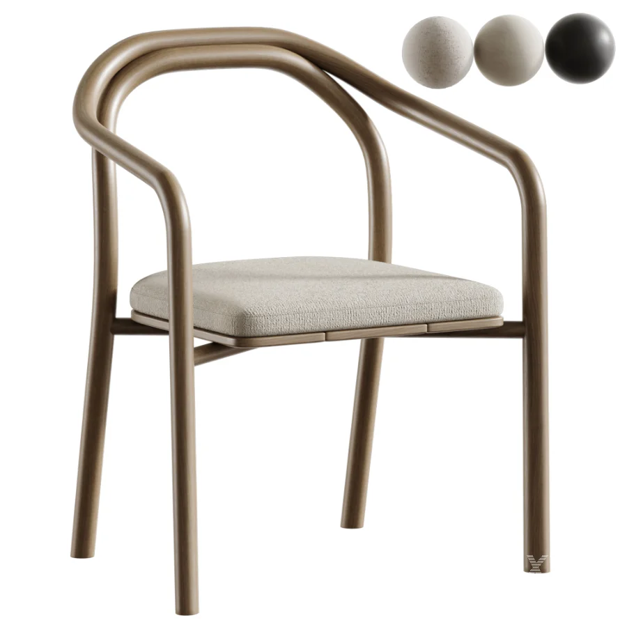 Marie Dining Arm Chair Stylish - Image 1