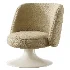 Armchair with 180 swivel movement with return - Thumbnail 6