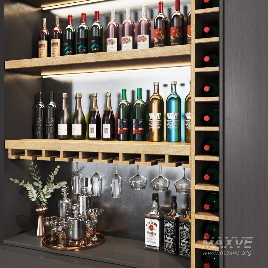 minibar 5 homebar, winerack - Image 2