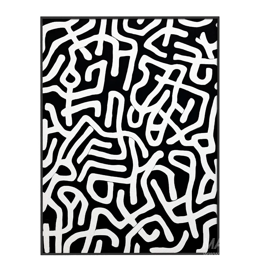 Labyrinth Painting Frame - Image 1