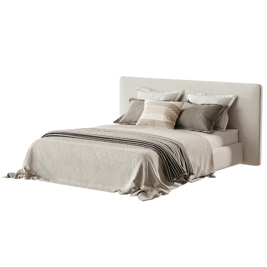 Modern Double Bed 12 - Image 1