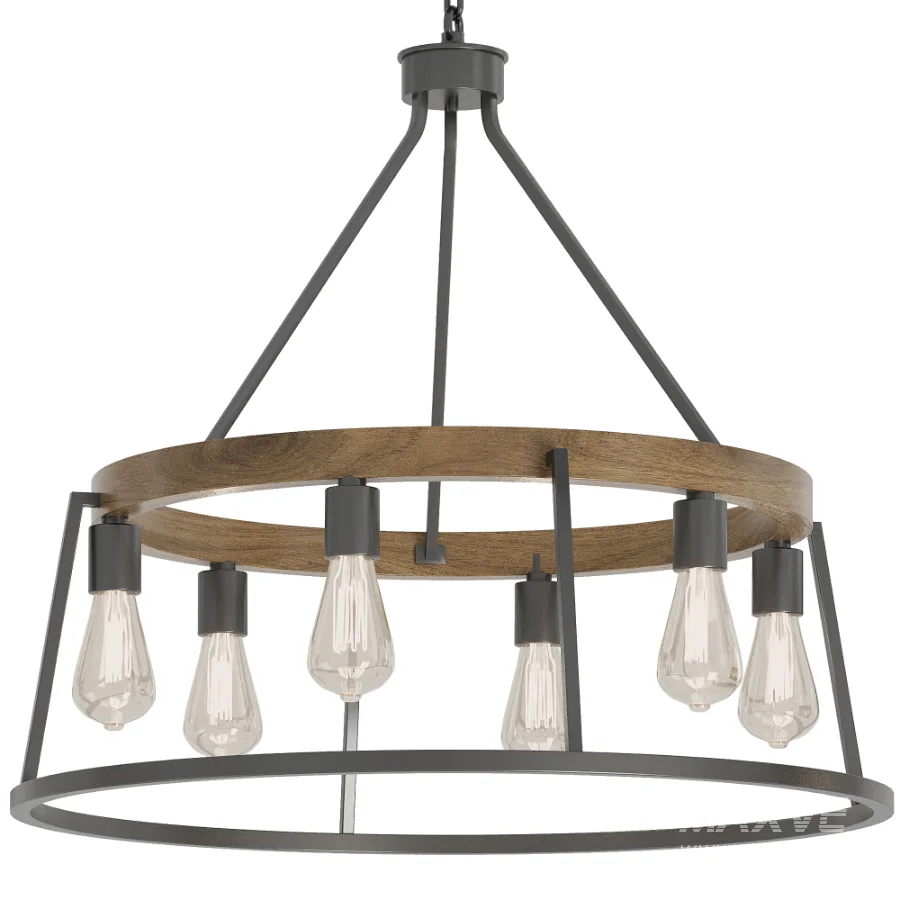 Industrial Chandelier - Image 2