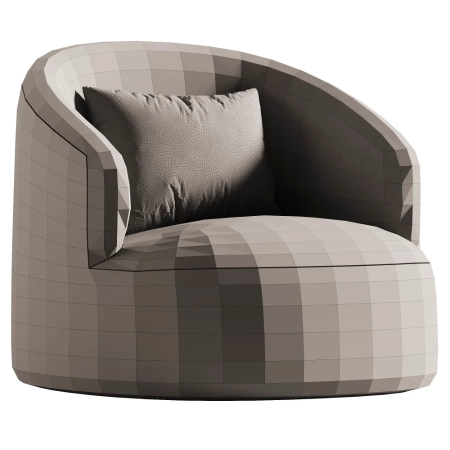 EDITH BICOLOR ARMCHAIR - Image 1
