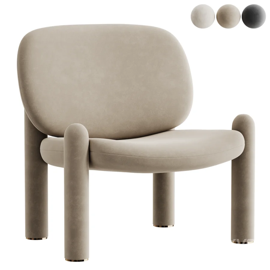 TOTTORI Fabric armchair - Image 2