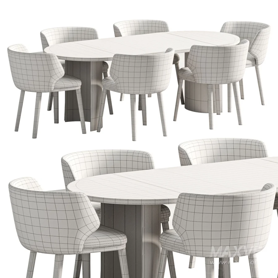 Dining Table Lum bridge chair - Image 1