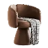 Blossom Twist armchair - Thumbnail 1
