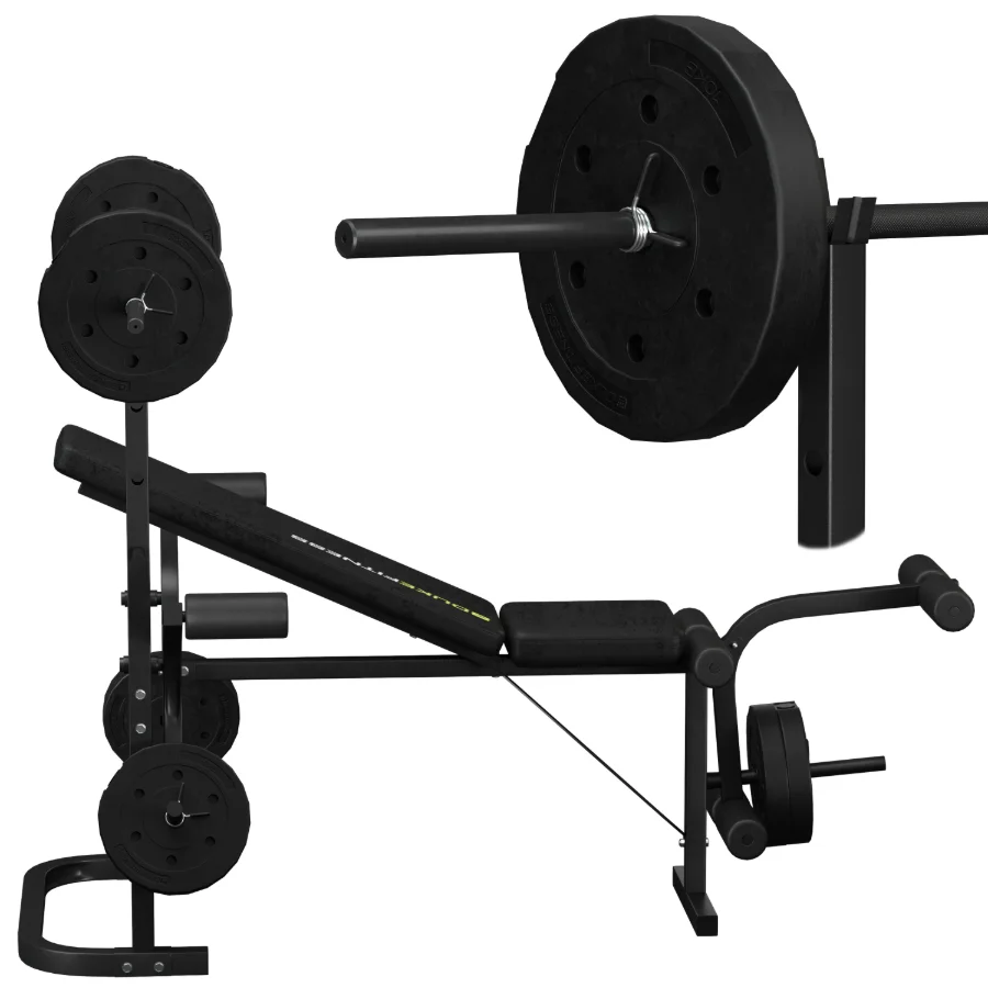 Duke Fitness Dumbbell Bench Set - Image 3