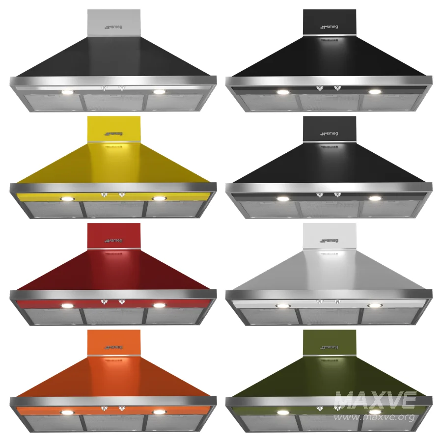 SMEG – Cooker with Induction Hob 90cm – Decorative wall hood 90cm - Image 5