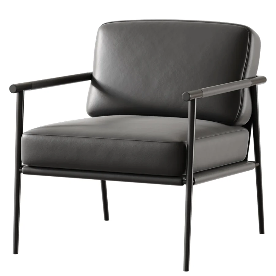 Telso Chenille Armchair Olive - Image 6