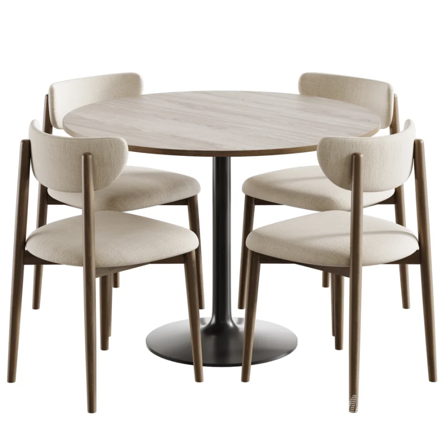 Chair Torvall and Menorca Table - Image 5