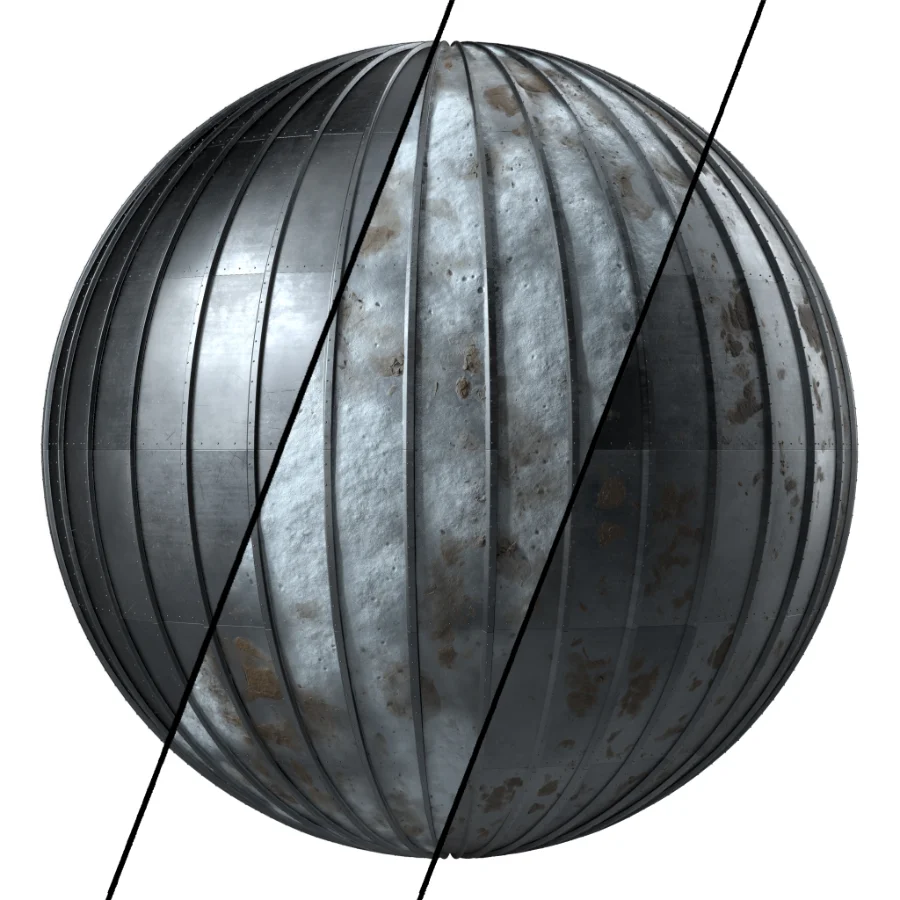 D248 Metal Roofing – Pbr 4k Seamless - Image 1