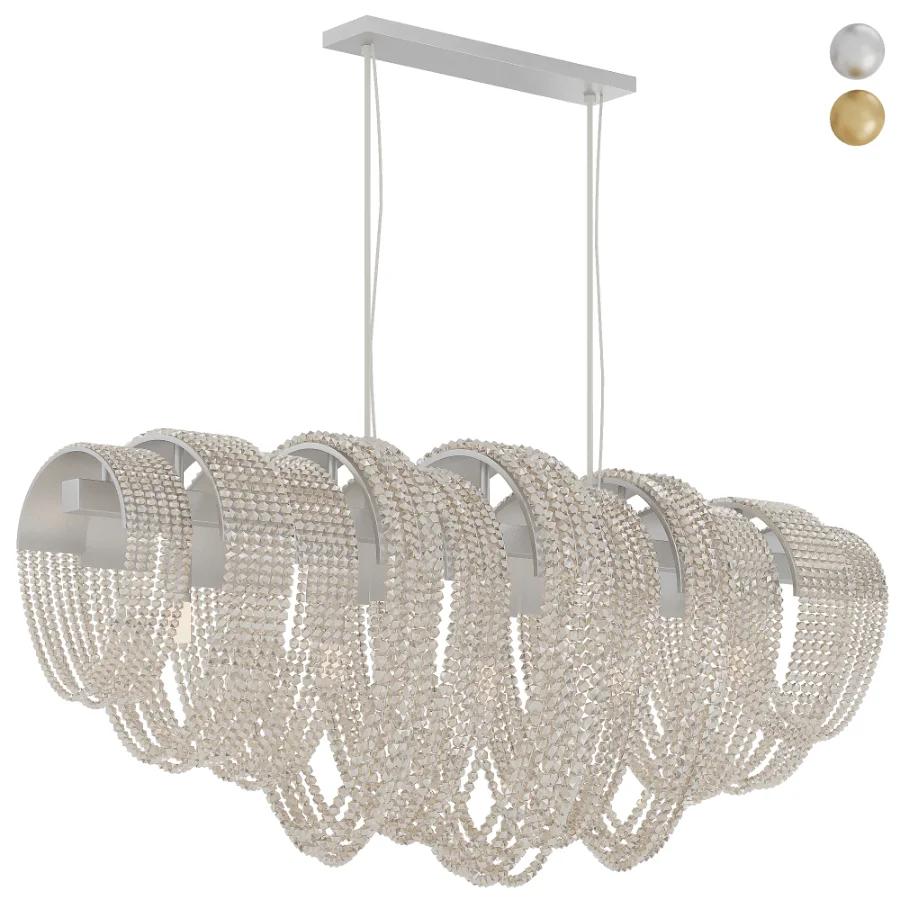 Tassel Crystal Chandelier set3 - Image 2