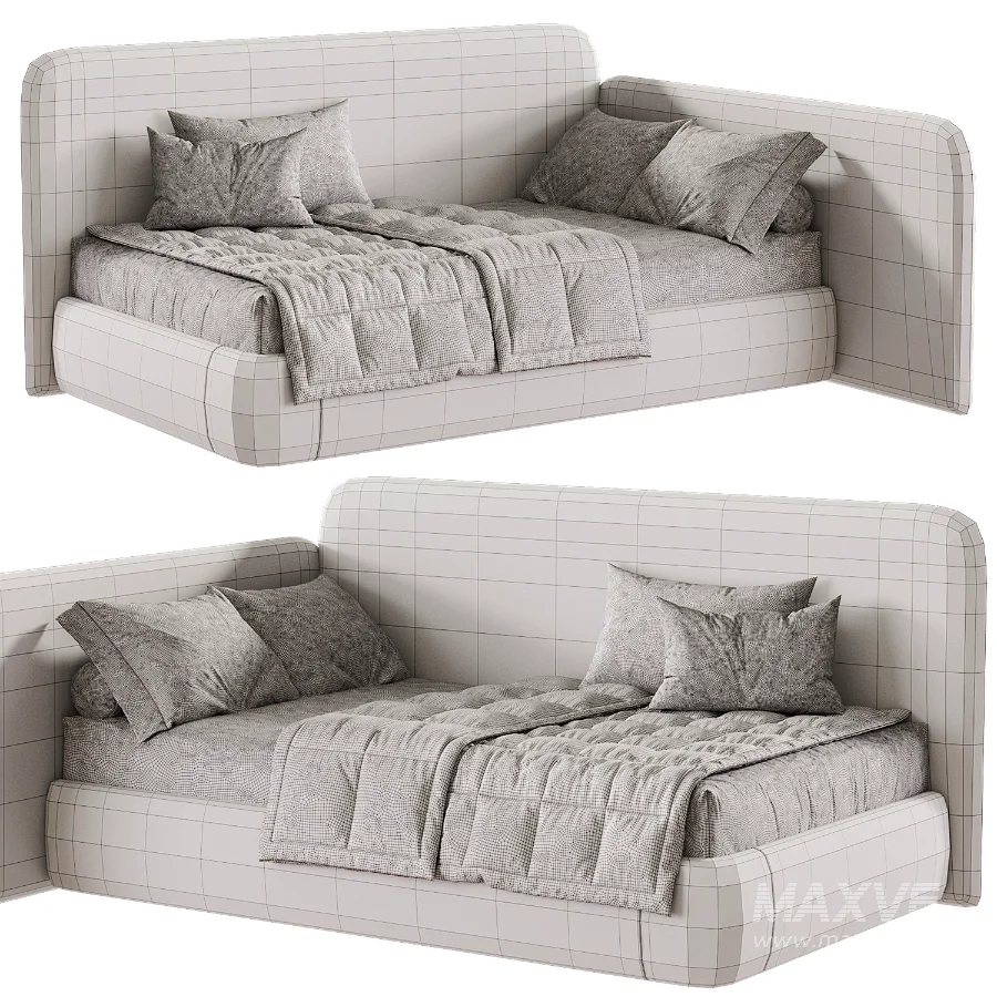 Lorens Uno Bed by Mebelform - Image 5