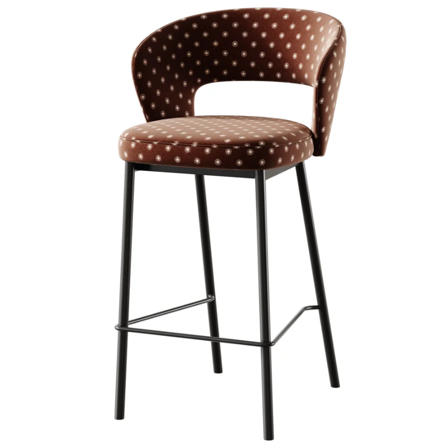 Fard Metal 668 Barstool by Origins 1971 - Image 5