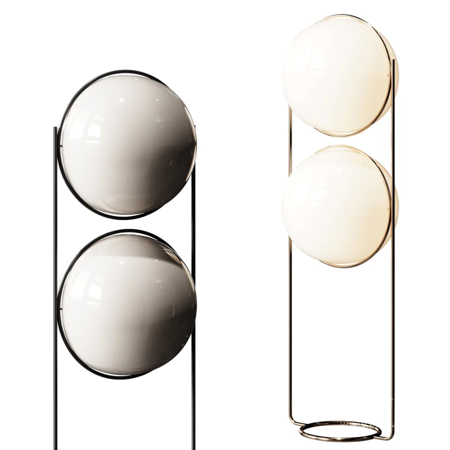 Garrault Delord Ball Floor Lamp - Image 2