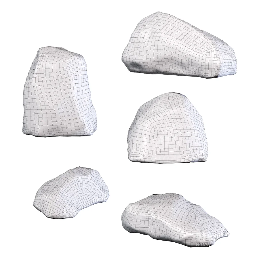 Low Poly Rocks 19 - Image 1