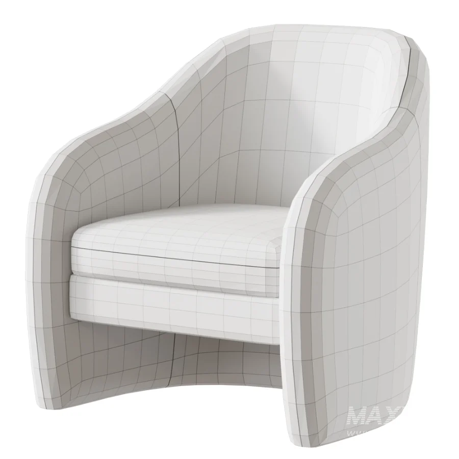 Sellner Upholstered Barrel Armchair - Image 6