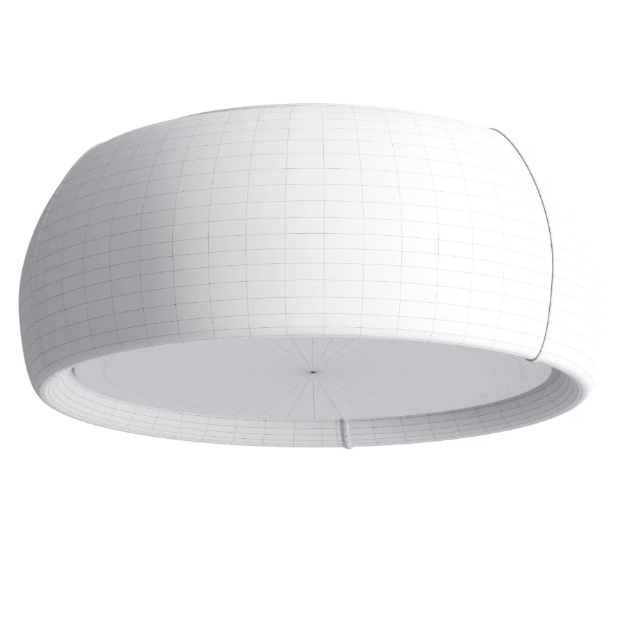 LedsC4 GONG LED fabric ceiling lamp - Image 1